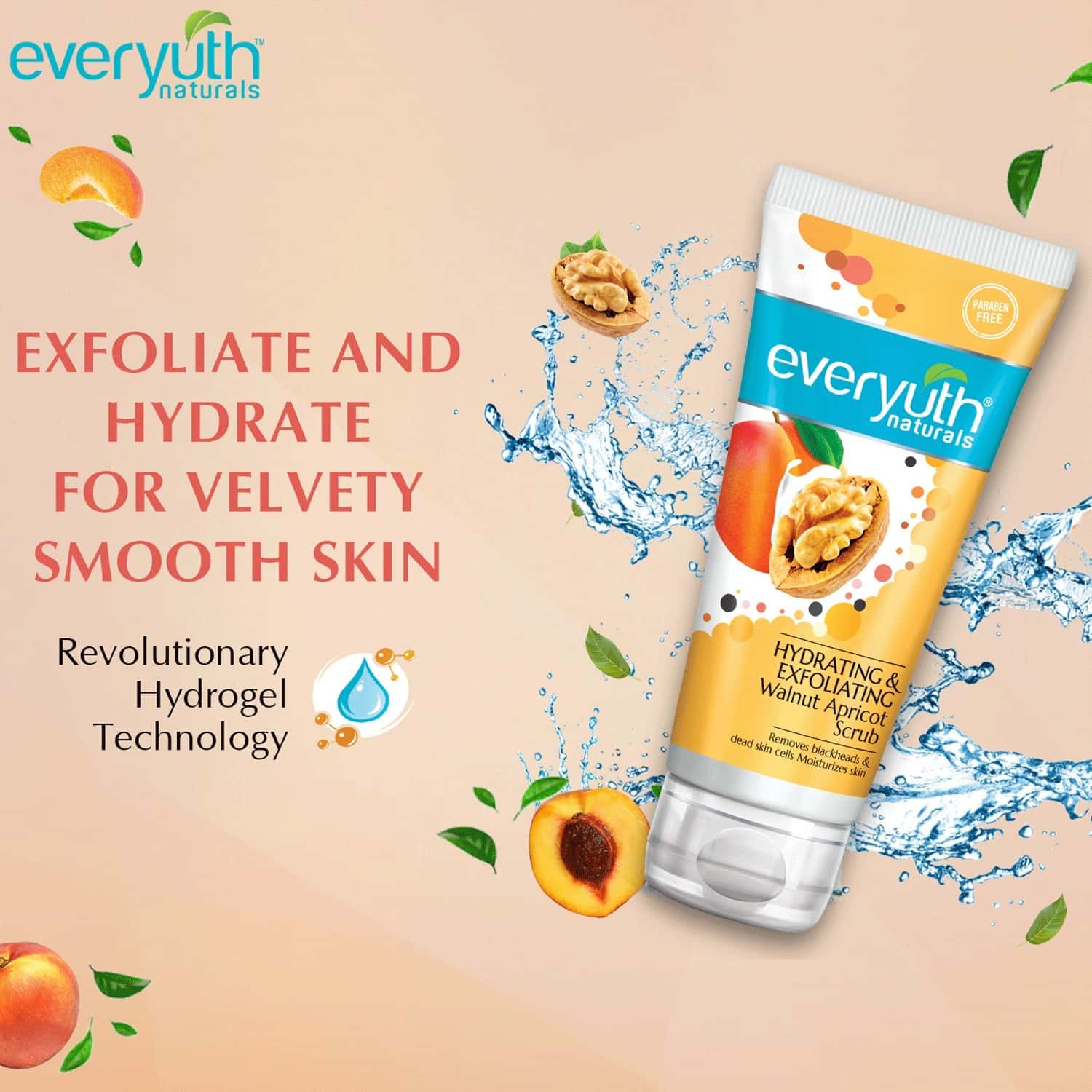 Buy EVERYUTH NATURALS ADVANCED HYDRATING & EXFOLIATING WALNUT APRICOT