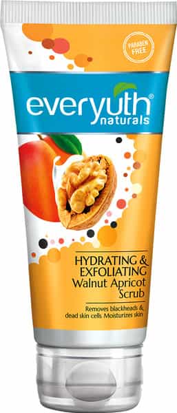 Everyuth Naturals Hydrating & Exfoliating Walnut Apricot Scrub - 100 Gm