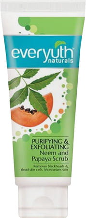 Everyuth Naturals Purifying & Exfoliating Neem Papaya Scrub 50 Gm