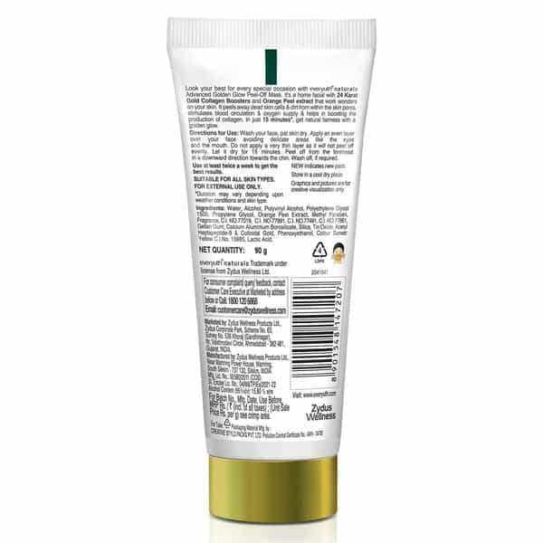Everyuth Naturals Golden Glow Peel-Off 90 Gm