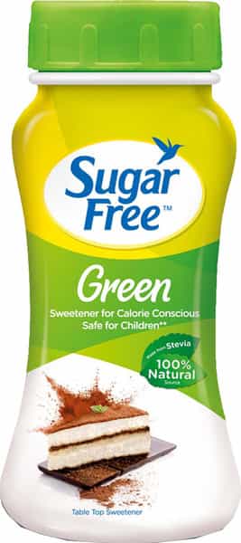 Sugar Free Green Sweetener Powder Bottle Of 100 G