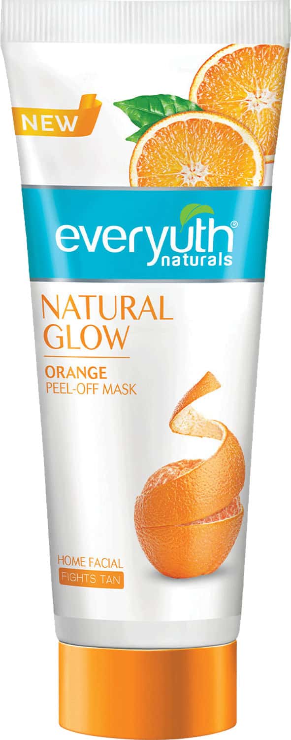 Everyuth Naturals Orange Peel-Off Mask With Nano Multi Vit A 90 Gm