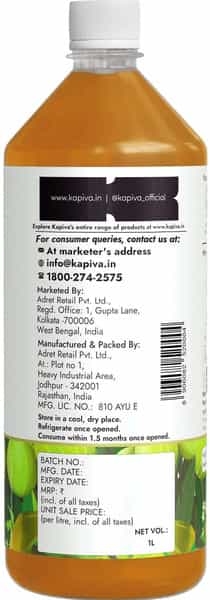 Kapiva Amla Health Juice Bottle Of 1 L