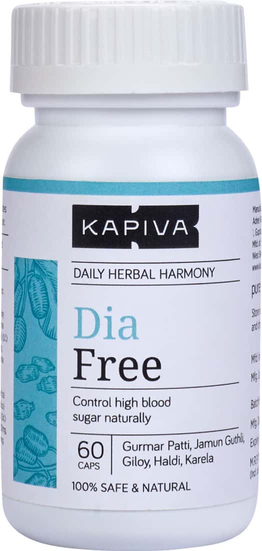 Kapiva Dia Free Glucose Control Capsules Bottle Of 60 'S