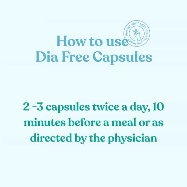 Kapiva Dia Free Glucose Control Capsules Bottle Of 60 'S