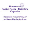 Kapiva Neem + Skin Glow Immunity Booster Capsules Bottle Of 60