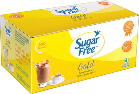Sugar Free Gold Plus Sweetener (0.75g* 100 Sachets) 75 Gm