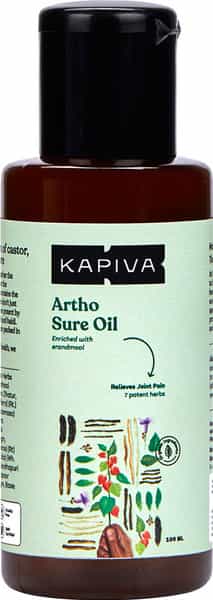 Kapiva Artho Sure Oil 100 Ml Joint Pain Reliever - 100% Natural