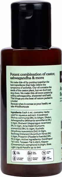 Kapiva Artho Sure Oil 100 Ml Joint Pain Reliever - 100% Natural