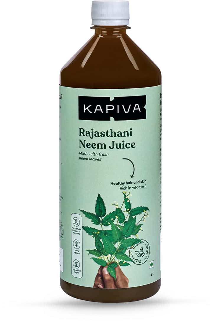 Buy KAPIVA RAJASTHANI NEEM JUICE 1L| NATURAL JUICE MADE FROM FRESH NEEM