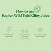 Kapiva Wild Tulsi Giloy Juice 1L | Natural Juice For Building Immunity