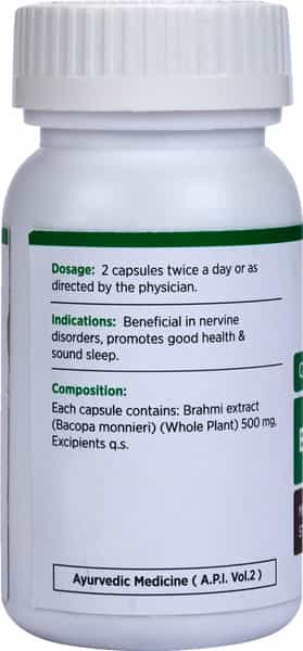 Kapiva Brahmi Immunity Booster Capsules Bottle Of 60