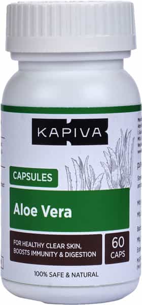 Kapiva Aloe Vera Immunity Booster Capsules Bottle Of 60
