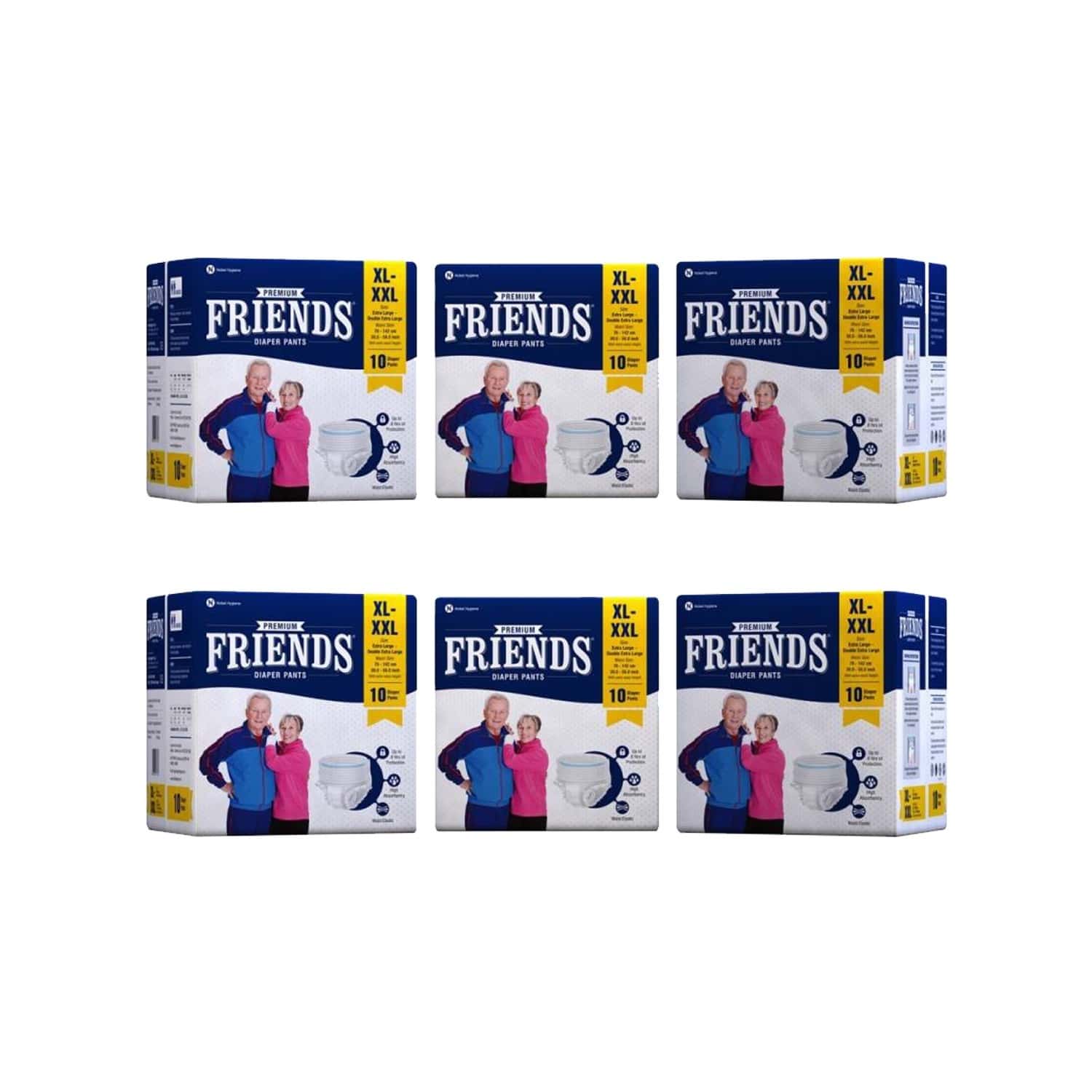 Buy Friends Diaper Pants XlXxl, Pack Of 10 (Pull Ups) Online & Get