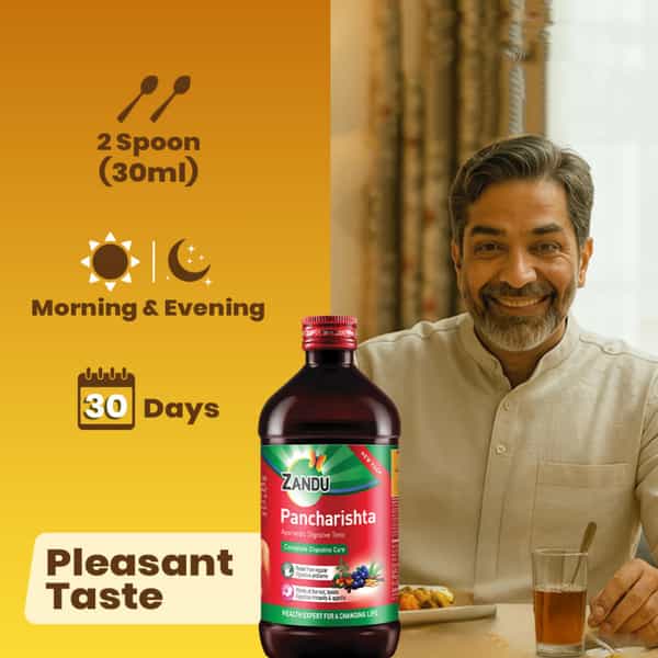 Zandu Pancharishta Ayurvedic Digestive Tonic | 650Ml