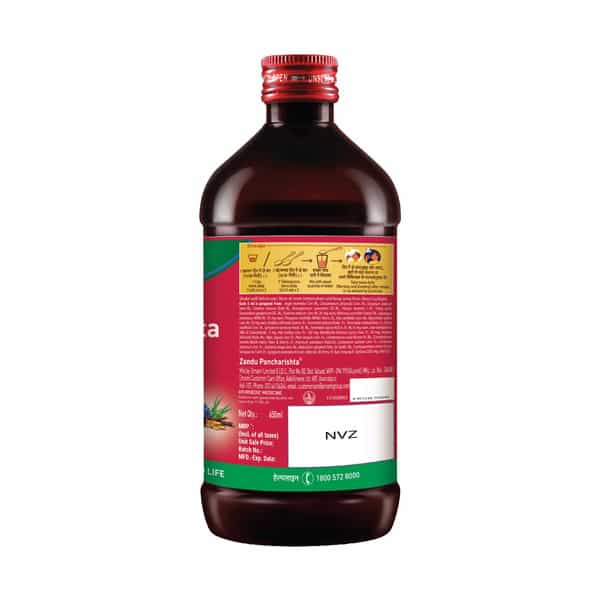 Zandu Pancharishta Ayurvedic Digestive Tonic | 650Ml