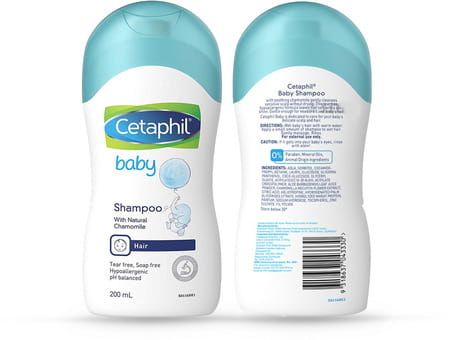 Cetaphil Baby Shampoo | With Natural Chamomile | 200 Ml