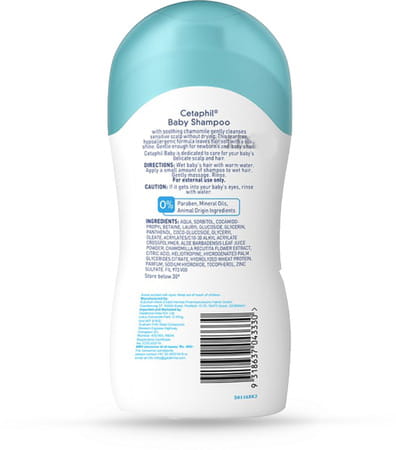 Cetaphil Baby Shampoo | With Natural Chamomile | 200 Ml