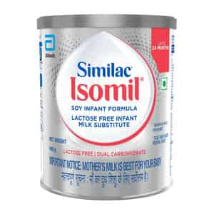Similac Isomil Soy Infant Formula - Lactose Free (upto 24 Months) - 400gm Tin