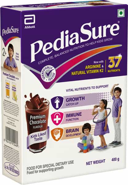 Pediasure Chocolate Child Nutrition Drink Box Of 400 G