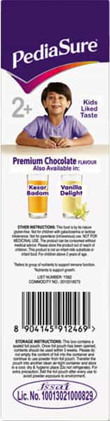 Pediasure Chocolate Child Nutrition Drink Box Of 400 G