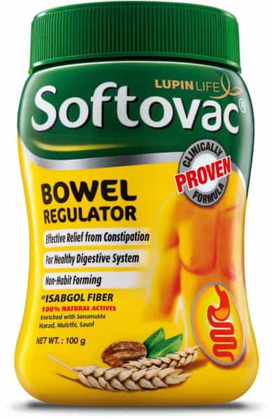 Softovac Bowel Regulator For Constipation Powder 100 Gm