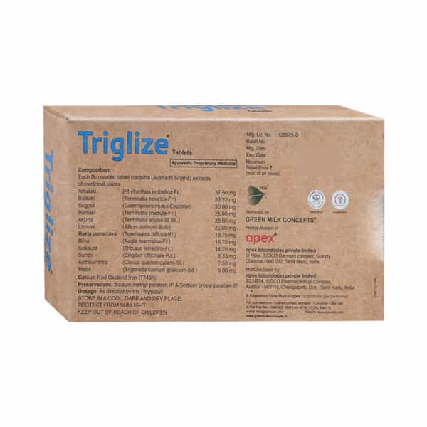 Triglize Tablets 30'S