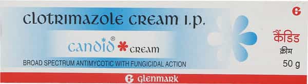 Candid Clotrimazole Cream | Tube | 50 Gm