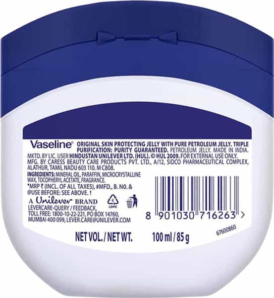 Vaseline Original Petroleum Jelly 85Gm