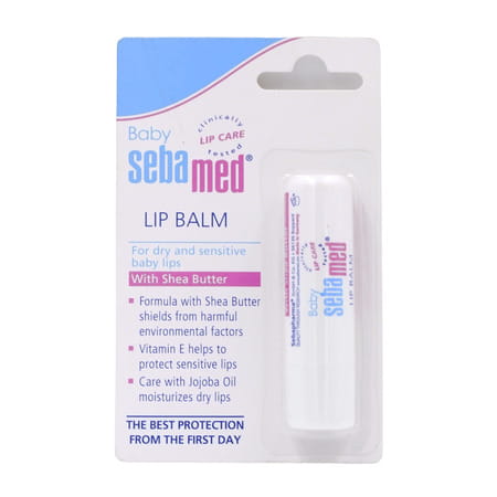 Sebamed Baby Lip Balm|Soft Baby Lips|With Shea Butter | Jojoba Oil & Beeswax|4.8 Gm