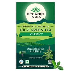Organic India Tulsi Green Classic Tea Bag 25's