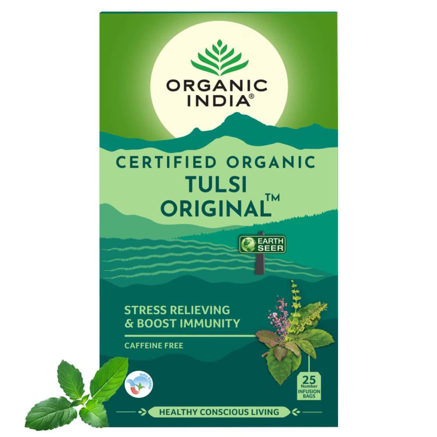 Organic India Tulsi Original Tea Bag 25's
