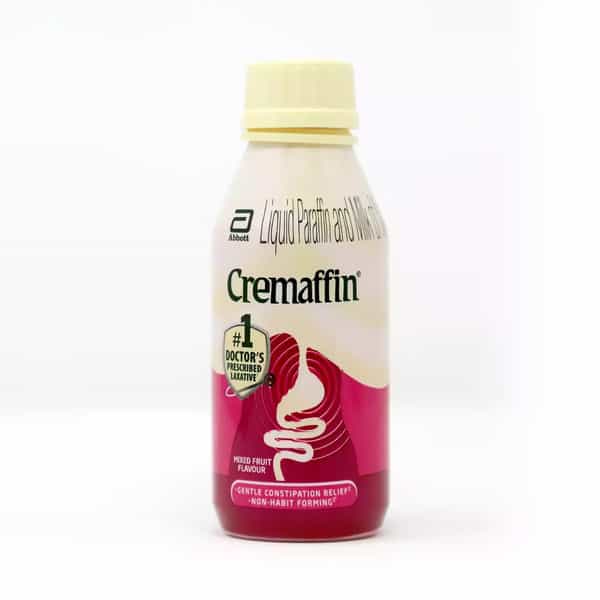 Cremaffin Constipation Relief Mixed Fruit Flavour Sugar Free Bottle Of 225Ml Liquid