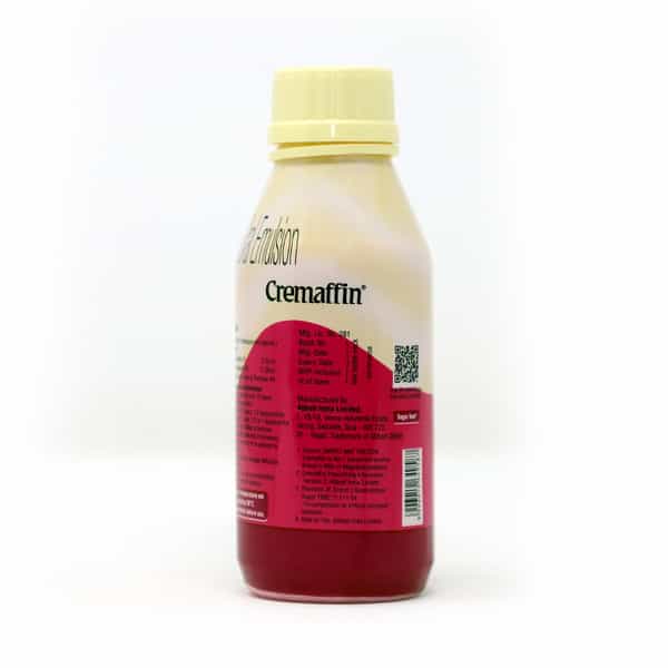Cremaffin Constipation Relief Mixed Fruit Flavour Sugar Free Bottle Of 225Ml Liquid