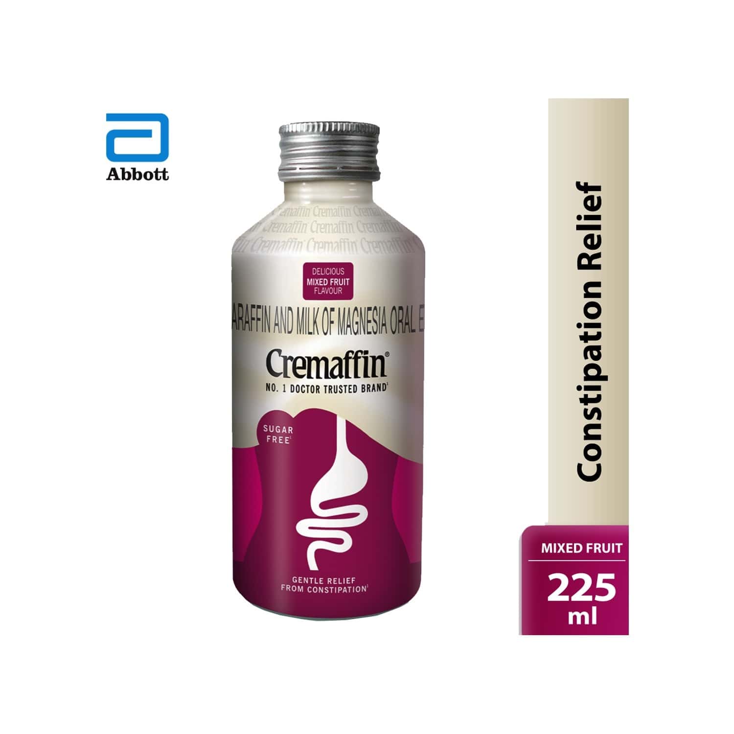 Buy Cremaffin Constipation Relief Syrup Mixed Fruit 225ml Online & Get
