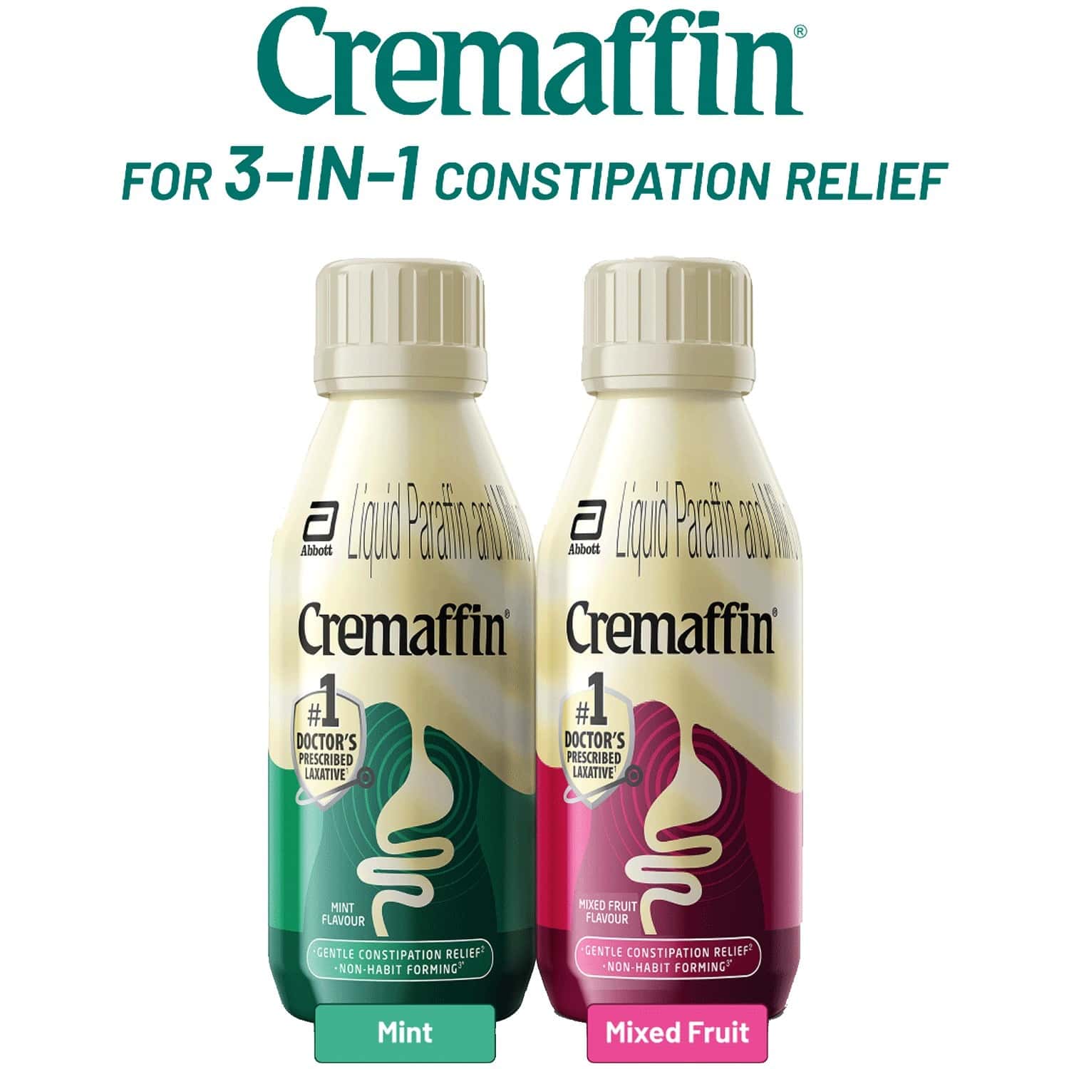 Buy CREMAFFIN CONSTIPATION RELIEF SYRUP MIXED FRUIT 225ML Online & Get