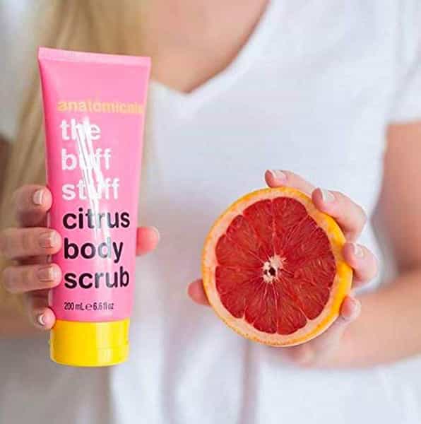 Anatomicals | Citrus Body Scrub With Grapefruit Extract And Walnut Shell 200 Ml