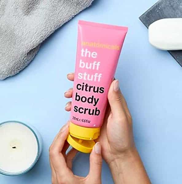 Anatomicals | Citrus Body Scrub With Grapefruit Extract And Walnut Shell 200 Ml