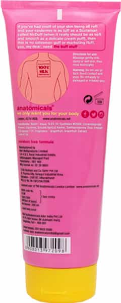Anatomicals | Citrus Body Scrub With Grapefruit Extract And Walnut Shell 200 Ml