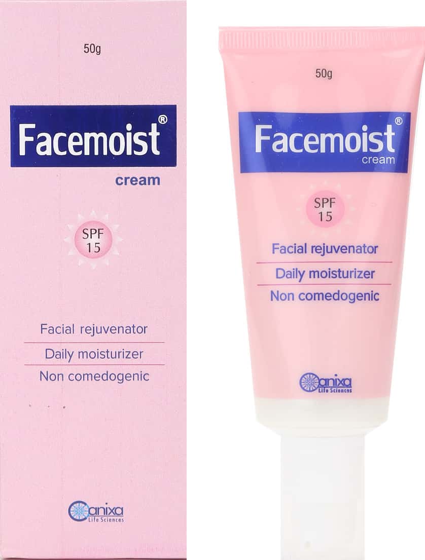 Buy FACEMOIST SPF15 CREAM 50GM Online & Get Upto 60 OFF at PharmEasy