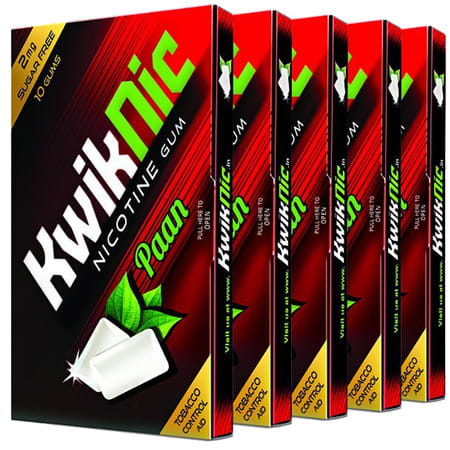 Kwiknic Pann Flav 2mg Chew Gums 50's