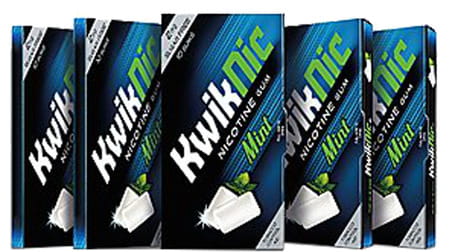 Kwiknic Mint Flavour 2mg Chew Gums 50's