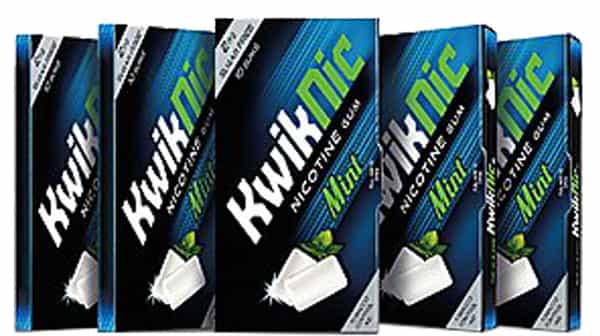 Kwiknic Mint Flavour 2Mg Chew Gums 50'S