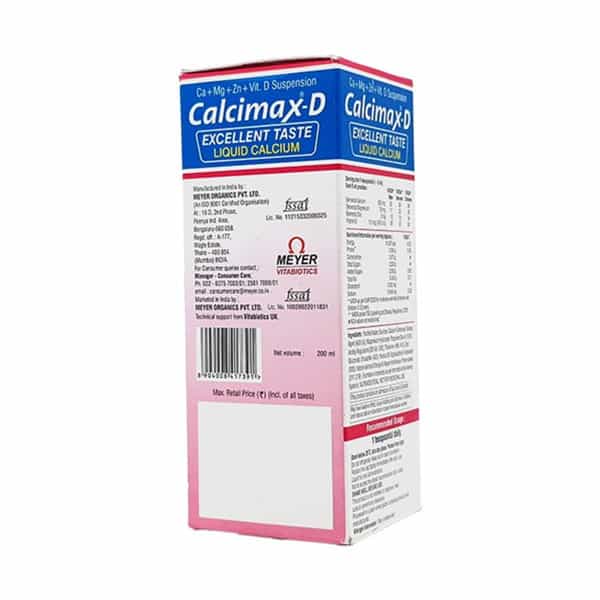 Calcimax D Bottle Of 200Ml Suspension
