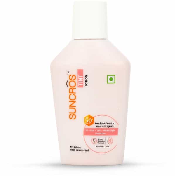 Suncros Tint Sunscreen Lotion Spf50 48Ml
