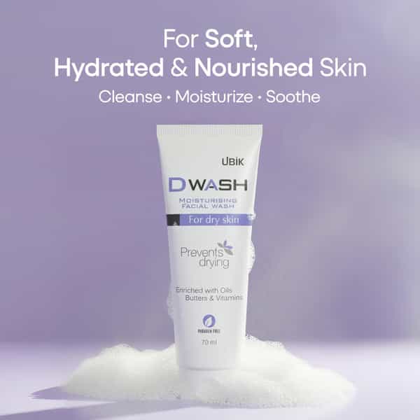 Dwash Moisturising Facial  Face Wash  Bottle Of 70 Ml