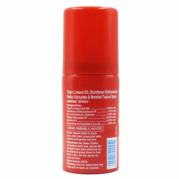 Omnigel Spray 20Gm