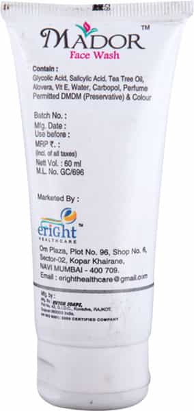 Mador  Face Wash  Bottle Of 60 Ml