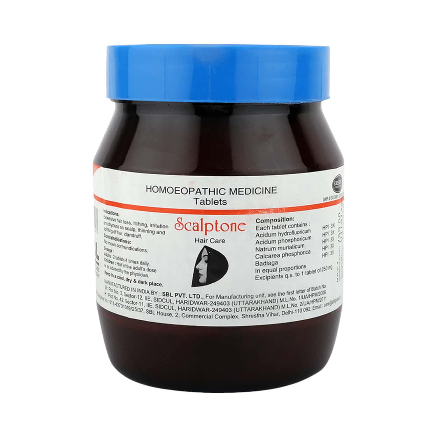 Sbl Scalptone 450gm Tablets