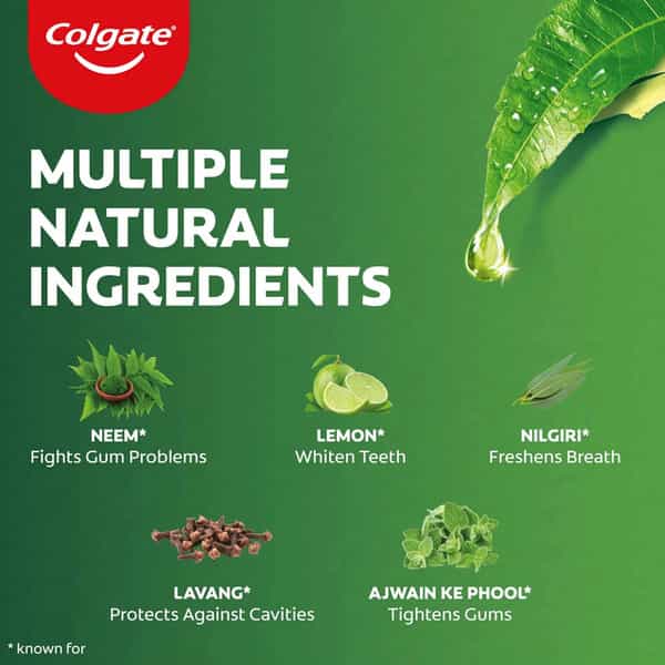 Colgate Toothpaste - Active Salt Neem - 200 G